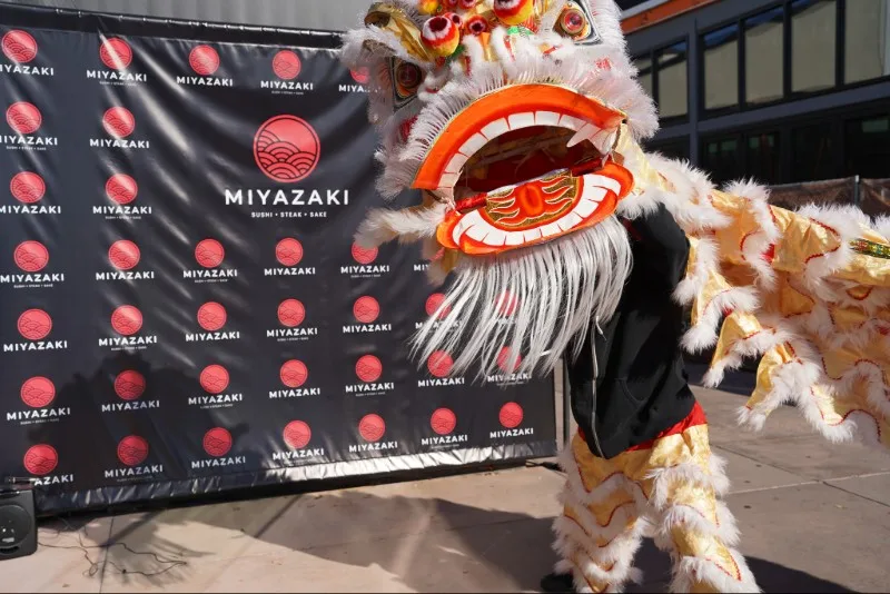 Miyazaki restaurant grand opening event